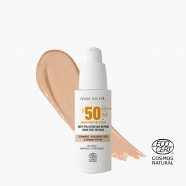 Protector Solar Facial SPF 50 con color (SAND)