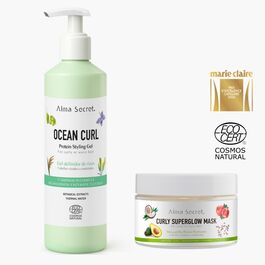 Pack Curly Ocean: Mascarilla Curly + Ocean Curl