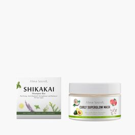 Pack Curly: Mascarilla Curly + Shikakai Sólido