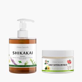 Shikakai + Curly Superglow Hair Mask