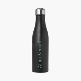 Botella Thermo Negra Alma x Rebootle